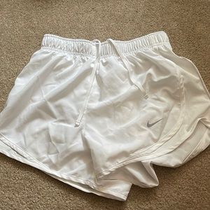 Nike white shorts!